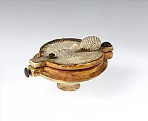Ivory Unguent Box of Queen Nefertari by Unknown Artist