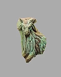 Jar, goat relief by Unknown Artist