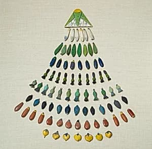 Jewelry Elements for a Broad Collar by Unknown Artist