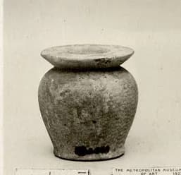 Kohl pot by Unknown Artist