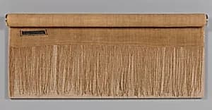 Linen cloth with fringe by Unknown Artist