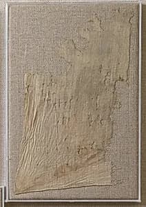 Linen fragment by Unknown Artist