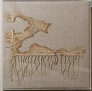 Linen fragment by Unknown Artist