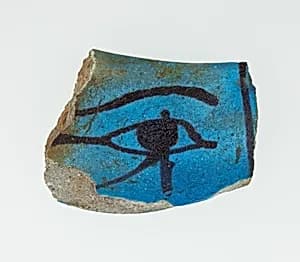 Model Throw stick fragment, eye by Unknown Artist