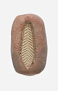 Mold for Leaf Bead by Unknown Artist
