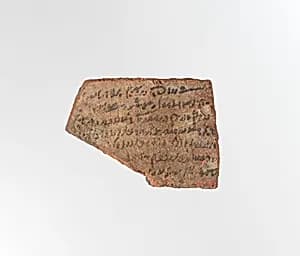 Ostracon by Unknown Artist