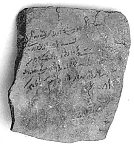 Ostracon by Unknown Artist