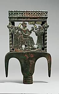 Palm of a Ceremonial Fan by Unknown Artist