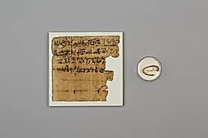Papyrus charm by Unknown Artist