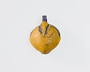 Persea fruit pendant by Unknown Artist