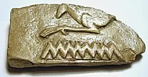 Raised relief fragment by Unknown Artist