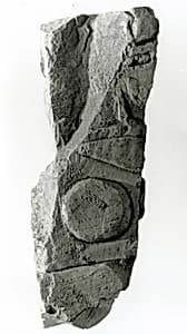 Raised relief fragment by Unknown Artist