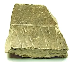 Raised relief fragment by Unknown Artist