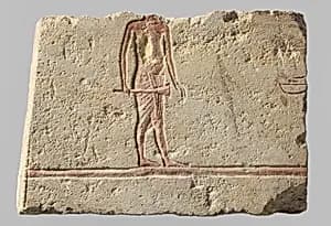 Relief with trumpeter by Unknown Artist