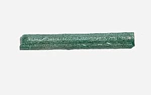 Rod of Opaque Green Glass by Unknown Artist