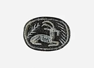 Scarab Inscribed with a Crouching Ibex by Unknown Artist