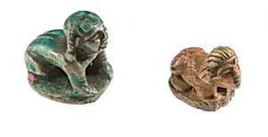 Seal, crouching boy by Unknown Artist