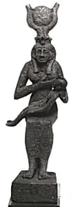 Statuette of Isis and Horus by Unknown Artist