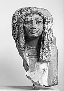 Upper Half of a Woman from a Pair Statue by Unknown Artist