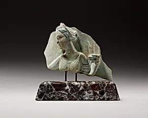 Vase fragment depicting Berenike II by Unknown Artist