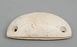 Weighing down device (fish net sinker?) by Unknown Artist