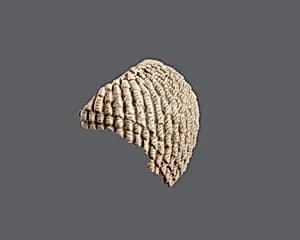 Wig fragment by Unknown Artist