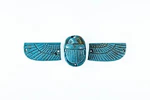 Winged Scarab by Unknown Artist