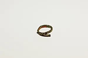 Wire earring by Unknown Artist
