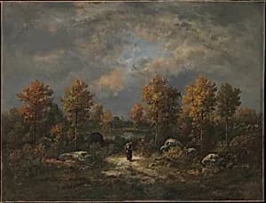 Autumn: The Woodland Pond