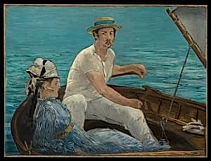 Boating by Edouard Manet