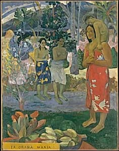 Ia Orana Maria (Hail Mary) by Paul Gauguin