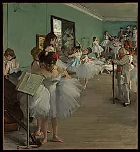 The Dance Class by Edgar Degas