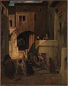 The Good Samaritan by Alexandre-Gabriel Decamps