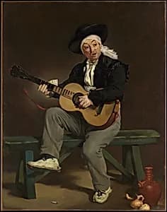 The Spanish Singer by Edouard Manet