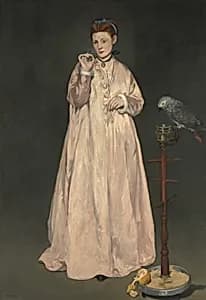 Young Lady in 1866 by Edouard Manet