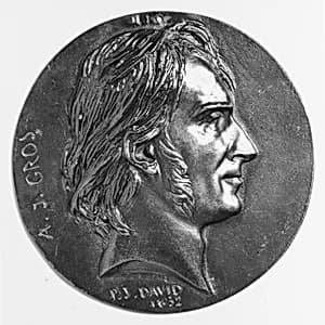 Antoine-Jean Gros by Pierre Jean David d'Angers