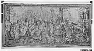 Autumn from a set of The Seasons of Lucas by Manufacture Nationale des Gobelins|Master of the Months of Lucas