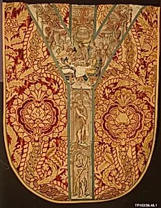 Back of a chasuble by Unknown Artist