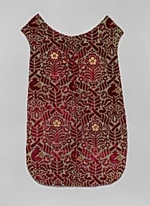 Back of a chasuble by Unknown Artist
