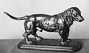 Basset Hound by Antoine-Louis Barye