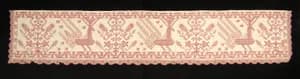 Bed curtain border by Unknown Artist