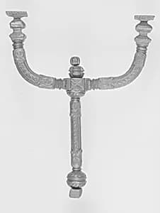 Bed leg (one of four) by Unknown Artist