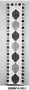 Bed valance by Unknown Artist