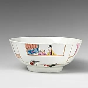 Bowl by Worcester factory