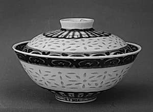 Bowl with cover by Unknown Artist