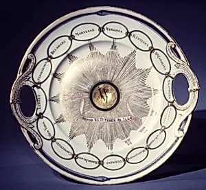 Cake plate by Unknown Artist