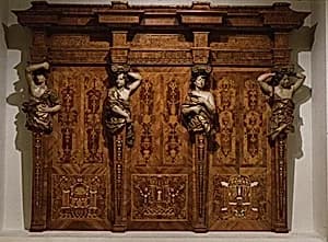 Choir stall panels by Johann Justus Schacht