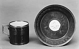 Cup and saucer