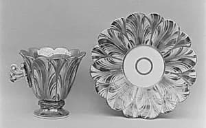 Cup and saucer by Unknown Artist
