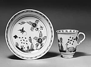 Cup and saucer by Imperial Porcelain Manufactory 